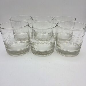 Javit Crystal Clipper Lowball Glasses
